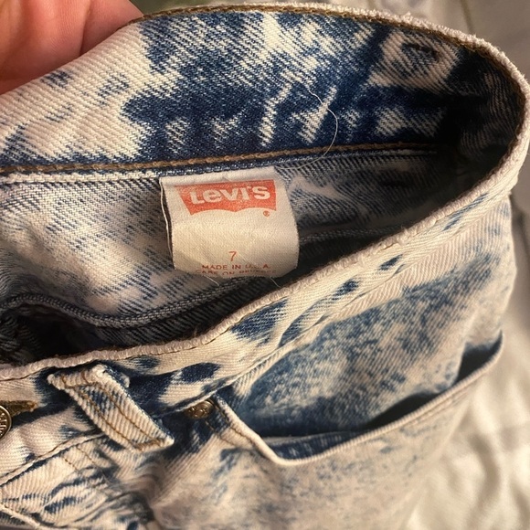 Vintage 80s Levi's 900 Series Acid Wash Women’s Jeans Size 7 - Picture 11 of 16